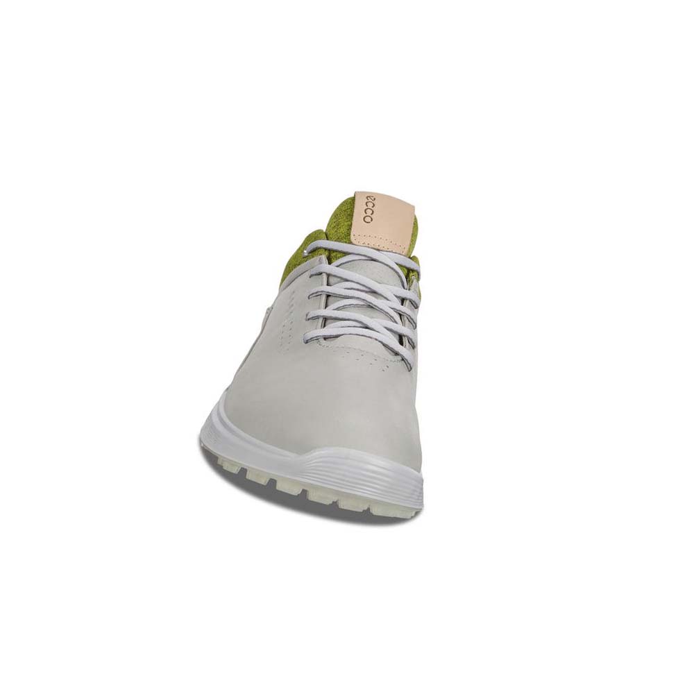 Férfi Ecco S-three Spikeless Golf Cipő Bézs | HU 556EBC